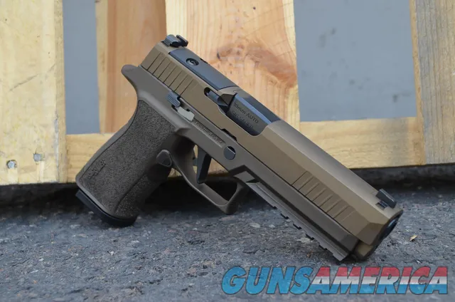 Sig Sauer P320 X5 Full Xten 10mm X-Werks Burnt Midnight Bronze 320X5 5"