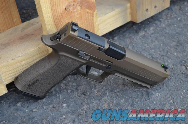 Sig Sauer P320 X5 Full Xten 10mm X-Werks Burnt Midnight Bronze 320X5 5"