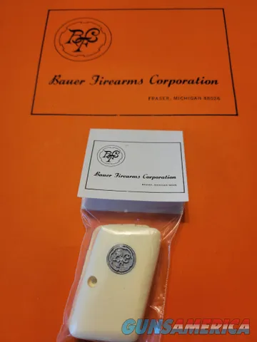 Bauer .25 ACP Ivory-Look Grip Panel with...