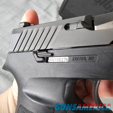 Sig Sauer P320 9mm Pistol 4.7" Barrel Full Sized 17rd Mag + Hard Case