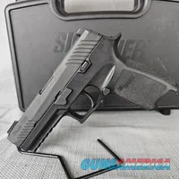 Sig Sauer P320 9mm Pistol 4.7" Barrel Full Sized 17rd Mag + Hard Case