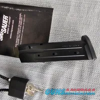 Sig Sauer P320 9mm Pistol 4.7" Barrel Full Sized 17rd Mag + Hard Case