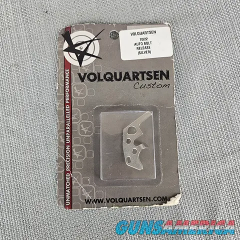 Volquartsen Automatic Bolt Release 10/22 - Silver VC10BR-S-10