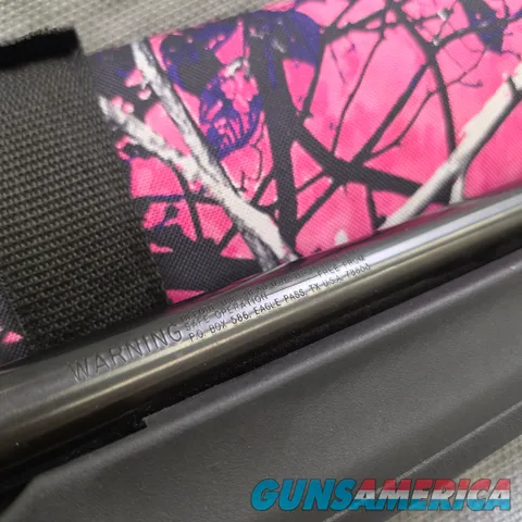 Mossberg 500 20ga 18.5" Barrel Pump Action Pistol Grip Shotgun + Pink Camo Case