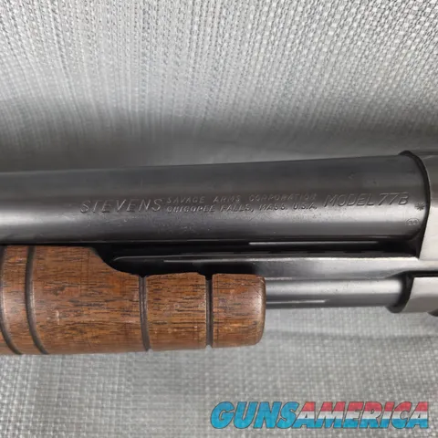 Stevens by Savage Arms USA Model 77B Pump Action Shotgun 28 in Barrel
