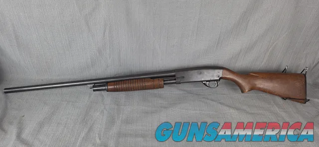 Stevens by Savage Arms USA Model 77B Pump Action Shotgun 28 in Barrel