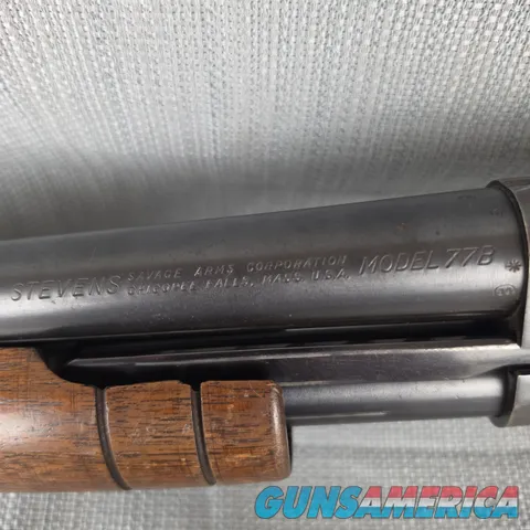 Stevens by Savage Arms USA Model 77B Pump Action Shotgun 28 in Barrel