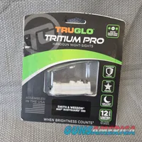 TruGlo Tritium Pro Handgun Night Sights S&W M&P Bodyguard 380 Set - TG231MP2W