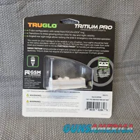 TruGlo Tritium Pro Handgun Night Sights S&W M&P Bodyguard 380 Set - TG231MP2W