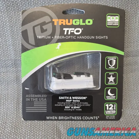 TruGlo TFO Tritium Fiber Optic Handgun S...