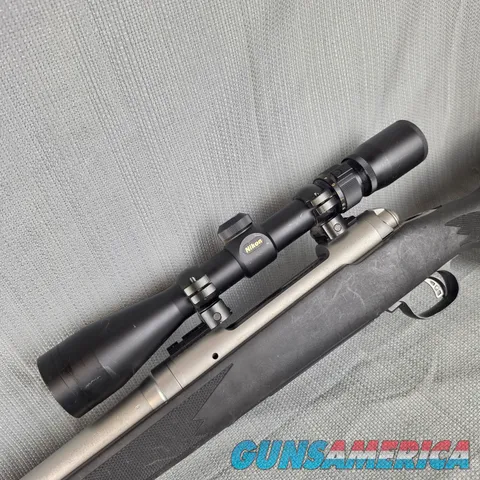 Savage Arms 116 FCSS Weather Warrior 24 in Stainless Steel Barrel Bolt Action Rifle + Nikon BDC Scope