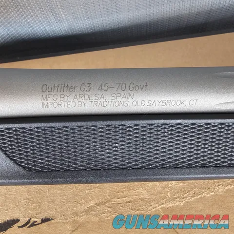 10% off! Traditions Performance Firearms Outfiter G3 45-70 Gov 1rd 22" Break Action Rifle