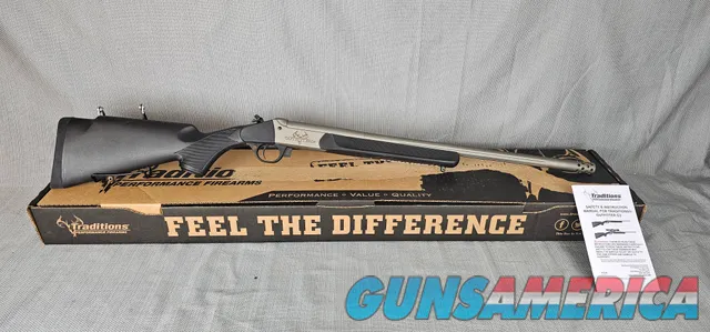 10% off! Traditions Performance Firearms Outfiter G3 45-70 Gov 1rd 22" Break Action Rifle