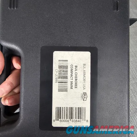 25% OFF BUL Armory Cherokee 9mm Semi-Auto 3.5" Barrel Pistol Black + Case 2 Mags