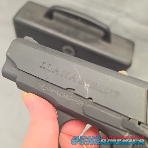 Gabilondo Y Cia Vitoria Llama Minima x9 Pistol 9mm Semi Auto 1 Mag 7 rd + Case
