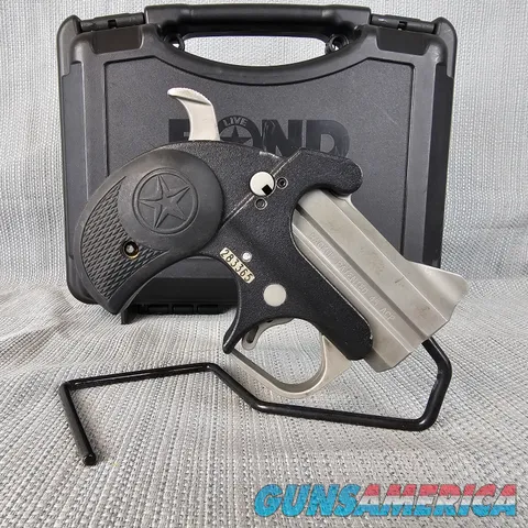 15% OFF Bond Arms Backup Double Barrel Single Shot .45ACP 2.5" Barrel Pistol + Case (never fired)