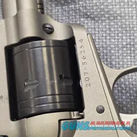 Ruger Super Wrangler 5-1/2 in 6 Shot Revolver Silver CKT .22lr & WINMAG Cyl.