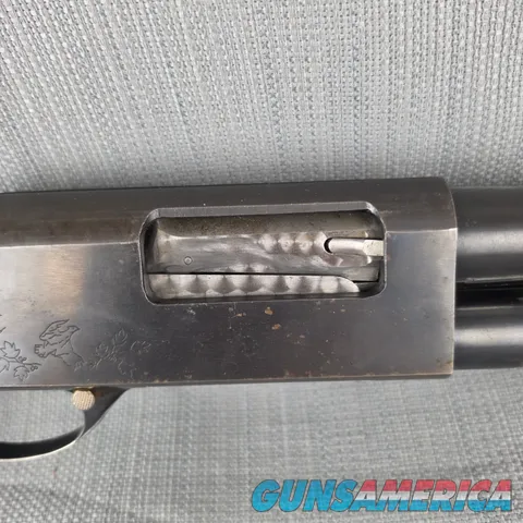 High Standard Field Classic Bird Etched Pump Action 12ga Shotgun 28 in Barrel