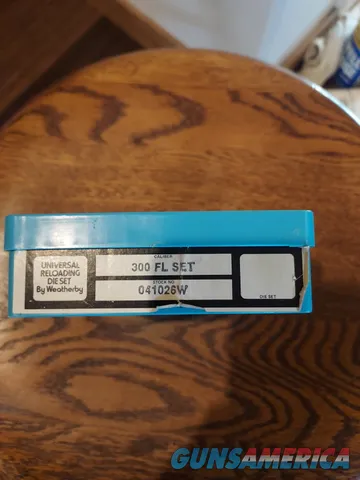 Vintage Weatherby W. Germany 300 WBYM with period correct die set