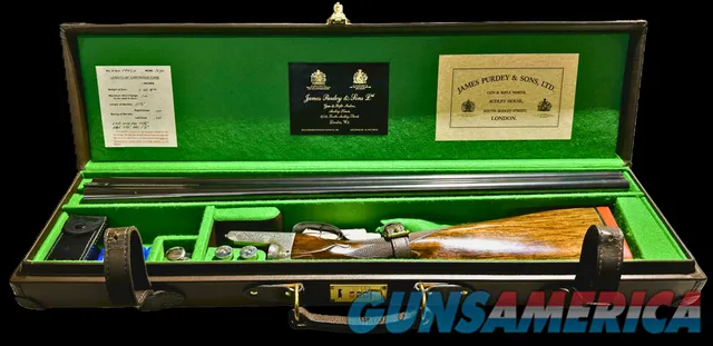 JAMES PURDEY 16 GAUGE DELUXE (DX) – VISCOUNT MOLYNEUX – 28" – 5LB 15OZ – MOTOR CASE