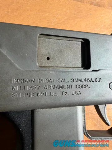 M.A.C Ingram M10A1 Mac-10 Semi Auto Pistol 