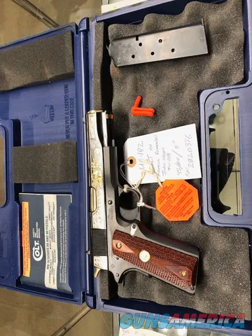 Colt John Wayne Commemorative 1911 .45 ACP Engraved