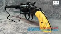 Colt D.A. .38 - Three Digit Serial Number (Police Positive?) - (1905?) - 6" barrel - Altamont Grips 