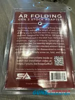 Sylvan Arms AR Folding Stock Adapter, New