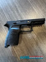 SIG Sauer P320 Grip Module/Frame, Lrg, Black Polymer