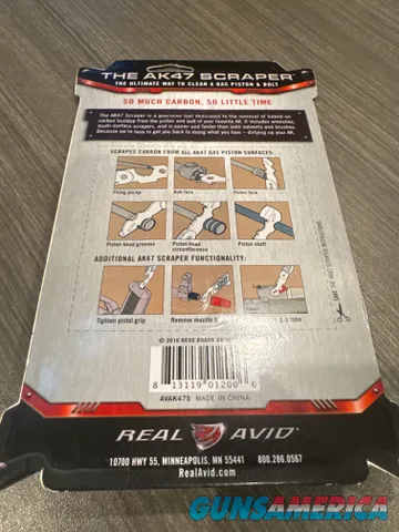 Real Avid AK47 Scraper Gas Piston & Bolt Tool