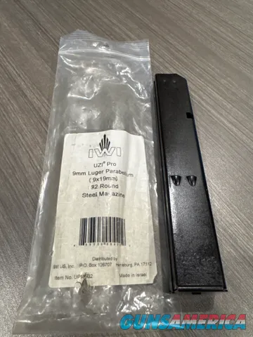 IWI UZI Pro 9mm 32-Round Steel Magazine