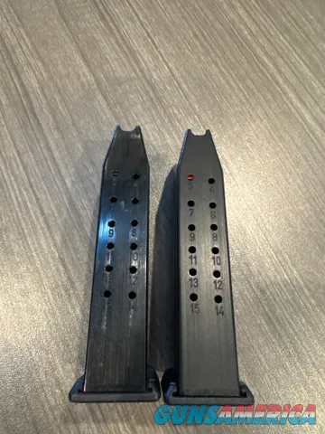 Two Walther PPQ M2 9mm Factory Magazines