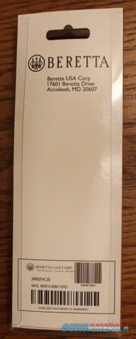 Beretta Factory Pistol Magazine in Blister Pack