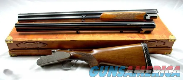 HEBSACKER SUPERPOSED ENGRAVED TWO BARREL...
