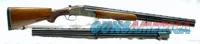 HEBSACKER SUPERPOSED ENGRAVED TWO BARREL SET 12GA