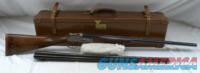 PURDEY EXTRA FINISH TWO BARREL SET W/ CASE 20ga