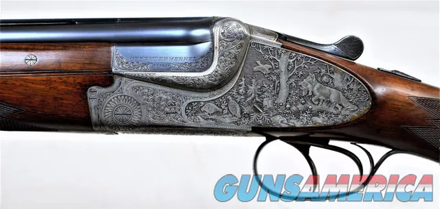 MERKEL 203E SIDELOCK 12GA