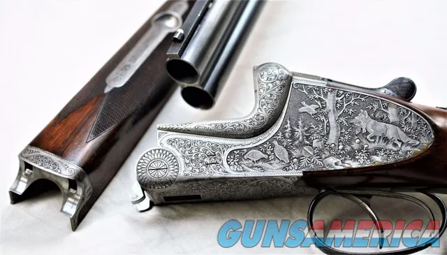MERKEL 203E SIDELOCK 12GA