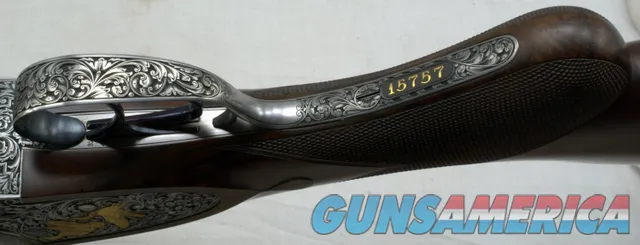 PURDEY SELF-OPENING SIDELOCK EJECTOR HEAVY GAME GUN 12ga PHILIPPE GRIFNEE ENGRAVED