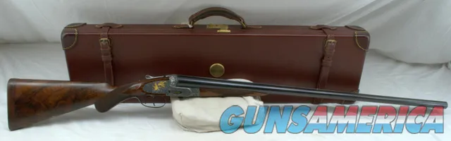 PURDEY SELF-OPENING SIDELOCK EJECTOR HEAVY GAME GUN 12ga PHILIPPE GRIFNEE ENGRAVED