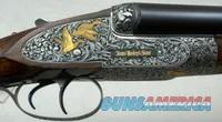 PURDEY SELF-OPENING SIDELOCK EJECTOR HEAVY GAME GUN 12ga PHILIPPE GRIFNEE ENGRAVED