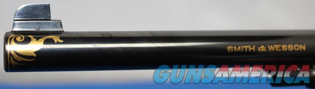  SMITH & WESSON 22/32 HE REVOLVER TIM GEORGE ENGRAVED GOLD INLAID 22 LR