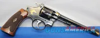  SMITH & WESSON 22/32 HE REVOLVER TIM GEORGE ENGRAVED GOLD INLAID 22 LR