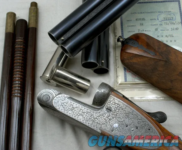 BERETTA 12 Ga 450 EL Ejector SIDELOCK