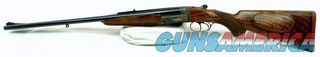 J & L WILKINS .470 NITRO DOUBLE RIFLE w AUTOMATIC EJECTORS