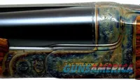 J & L WILKINS .470 NITRO DOUBLE RIFLE w AUTOMATIC EJECTORS