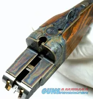 J & L WILKINS .470 NITRO DOUBLE RIFLE w AUTOMATIC EJECTORS
