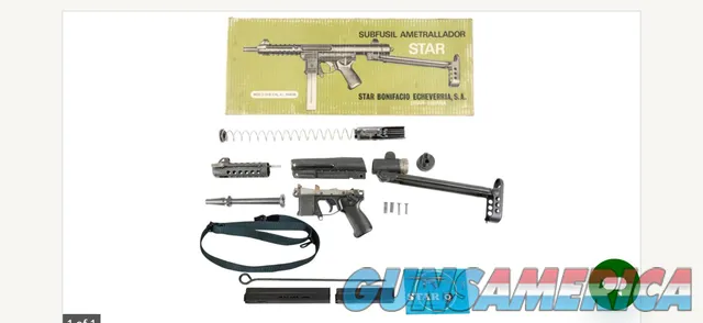 SPANISH STAR Z-70B PARTS KIT 9MM PARABEL...