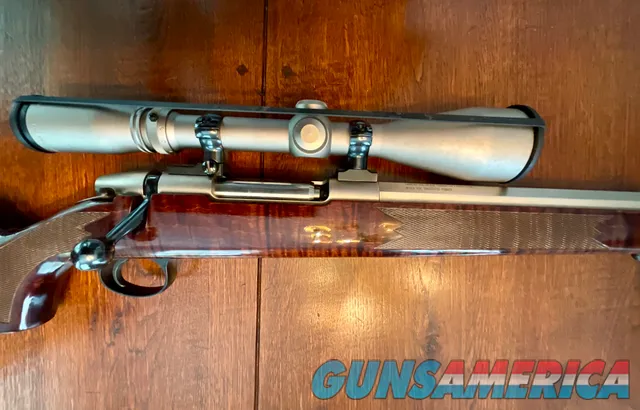 Austin & Halleck Model 420 LR .50 Cal Black Powder SS, Monte Carlo (Hand Select) stock, Burris Fullfield Scope