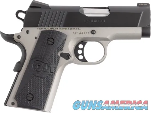 COLT - Defender 45 ACP - 098289113535